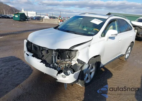 2010 Lexus Rx 350 from USA, damaged, VIN 2T2BK1BA3AC072134